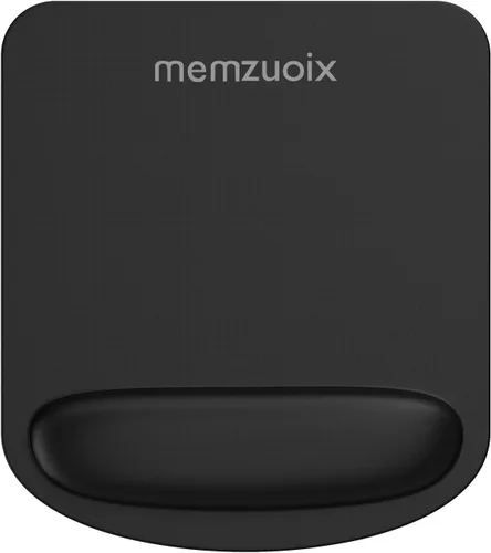 Miniatura 14 de memzuoix Cyan - Alfombrilla de mouse ergonómica con soporte para reposamuñecas, amortiguación de espuma viscoelástica de alta calidad para aliviar