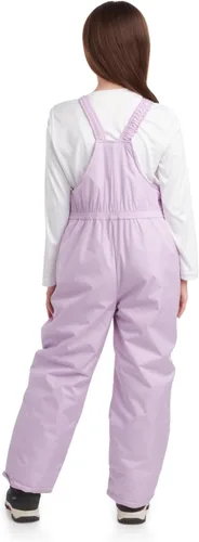 Miniatura 6 de Overol con peto de nieve para niñas, con aislamiento impermeable, para snowboard, esquí, nieve, para niñas (5-18)