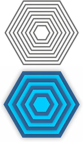 Miniatura 42 de Troqueles para álbumes de recortes, marco de capas de corte de metal para hacer tarjetas, plantilla de perforación de manualidades de papel, 8