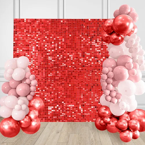 Miniatura 10 de Fondo negro brillante para pared, 3 x 4 pies, fondo de fotos de graduación con purpurina para fiestas, aniversarios, discotecas, cumpleaños