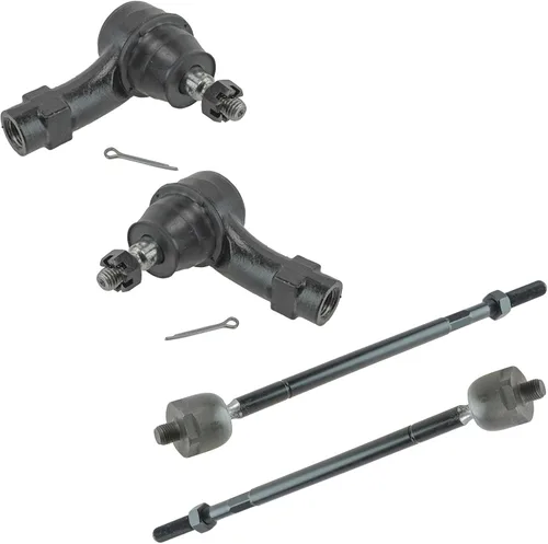 Miniatura 110 de TRQ Juego de barras de acoplamiento delanteras interiores y exteriores de 4 piezas compatible con Jeep Cherokee 1991-2001 y Comanche 91-92