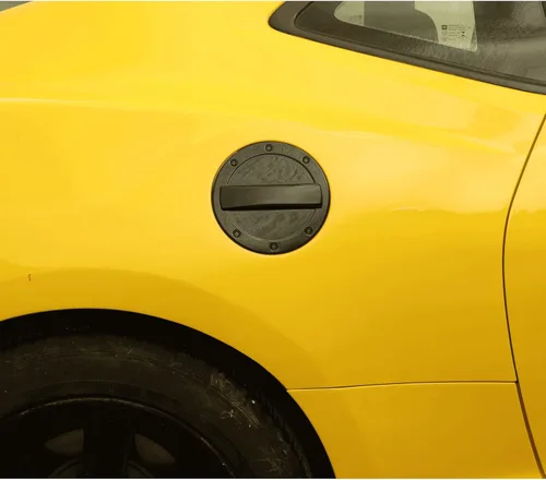 Miniatura 4 de Hoolcar Tapa de gasolina para puerta de llenado de gasolina para Chevrolet Camaro 2017-2022, color negro
