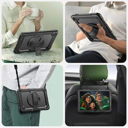 Miniatura 6 de SEYMAC Funda para Samsung Galaxy Tab A9+/ A9 Plus Funda de 11 pulgadas 2023 (SM-X210/X216/X218), de servicio pesado resistente a prueba de golpes