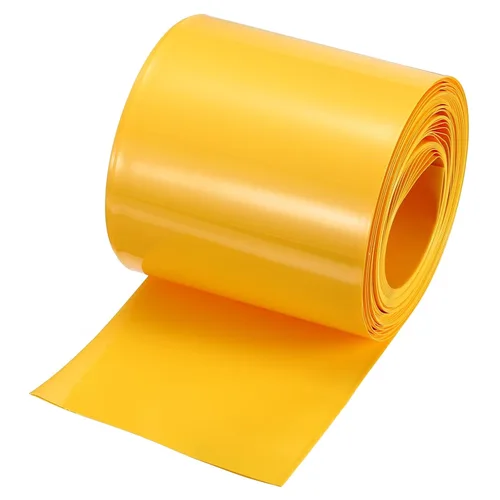 Miniatura 19 de MECCANIXITY Envoltura de Batería de PVC Termorretráctil de 127 mm de Diámetro 200 mm Plana 10 Pies (3 metros) Negra con Buena Aislación para Paquete