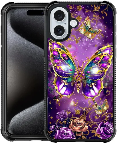 Miniatura 38 de CARLOCA Funda para iPhone XR, diseño de jirafa de cristal, ultra protección, a prueba de golpes, silicona suave TPU antideslizante para iPhone XR