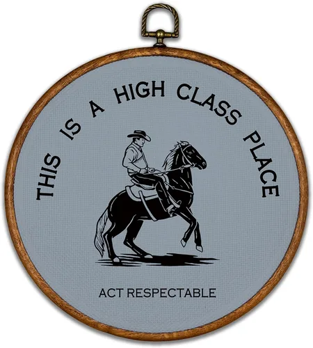 Miniatura 35 de KSDUT Arte de Pared Occidental de Vaquero Ágata Verde - Arte de Pared Preppy Moderno del Suroeste en Lienzo con Marco Colgante, Arte de Pared