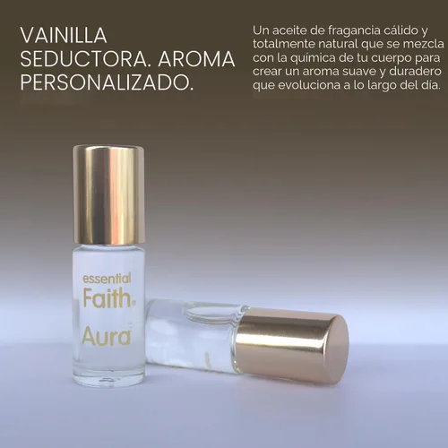 Miniatura 2 de Aura Roll On - Aceite de perfume prémium para mujer, fabricado en Estados Unidos, natural, de larga duración, cálido, seductor, vainilla/ámbar sin