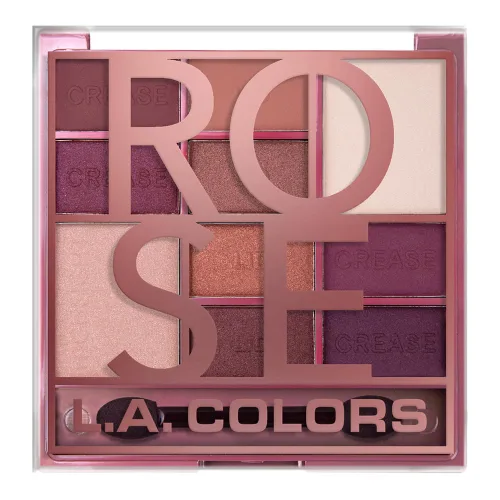 Miniatura 2 de L.A. COLORS Sombra de ojos de bloque de color, rosa CES136