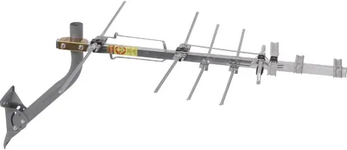 RCA Antena de TV compacta Yagi para exteriores o en el ático - Antena OTA digital de largo alcance para recepción clara, compatible con NexGenTV,