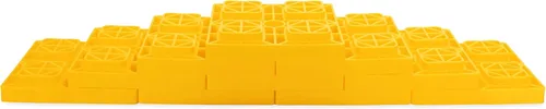 Miniatura 5 de Camco Bloques de nivelación resistentes Ideal para nivelar ruedas individuales, ruedas dobles, gatos hidráulicos, gatos de enganche y más