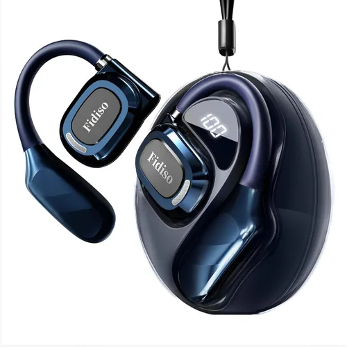 Miniatura 9 de Auriculares sobre la oreja, auriculares Bluetooth 5.4 deportivos con pantalla LED, auriculares inalámbricos Bluetooth de 30 a 40 horas