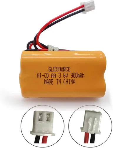 Miniatura 2 de Batería de emergencia de 3.6V 900mAh Ni-CD AA, batería de repuesto para Exitronix 10010037, Max Power B2-0031 MH468886, Unitech LEDR-1 6200RP