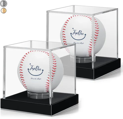 Miniatura 15 de JupDec - Caja de exhibición para guante de boxeo, vitrina de acrílico transparente con base de madera y tabla para un guante, de tamaño completo