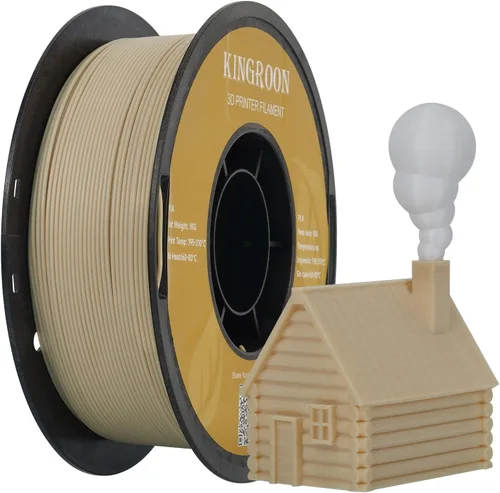 Miniatura 34 de Filamento para impresora 3D Kingroon PLA, 10 carretes, precisión dimensional +/- 0.02 mm, carrete de 10 kg (22 libras), 1.75 mm, negro