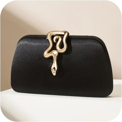Miniatura 12 de Bolsos de mano con purpurina de SWEETV CHUNLI para mujer, elegante bolso de noche para fiestas, bodas y eventos formales