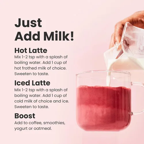 Miniatura 6 de Blume Superfoods Latte - Polvo de remolacha, potenciador de energía, remolacha orgánica en polvo, clavo, canela, jengibre, vegano, apto para dieta