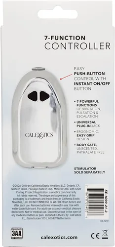 Miniatura 6 de CalExotics Novelties Sterling Collection, control de 7 funciones, 4 pulgadas