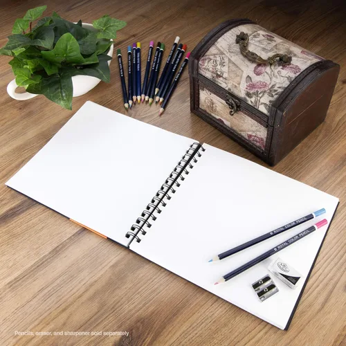 Miniatura 6 de Bee Paper - Diario de dibujo con lápices de color Bee Creative de 8" x 8