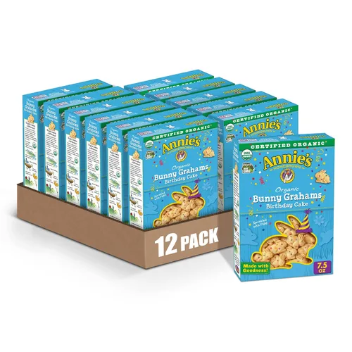 Miniatura 23 de Annie's Galletas orgánicas originales de Cheddar Squares horneadas, hechas con queso real, 11.25 onzas