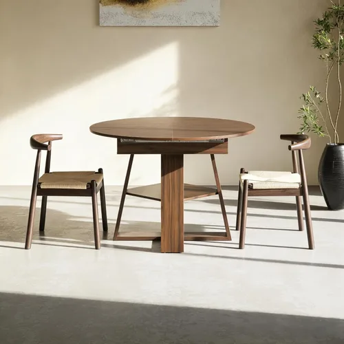Miniatura 23 de Juego de mesa de comedor para 4, juego de mesa de comedor de 5 piezas con mesa cuadrada y 4 sillas tapizadas de tela de lino, modernos