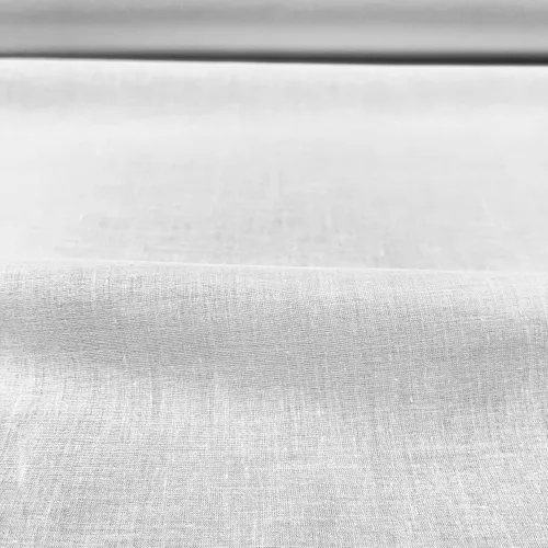Miniatura 7 de FabricLA Tela de algodón para césped 100% algodón de 60 pulgadas de ancho, tela blanca sólida fina y ligera para coser ropa de costura, acolchado