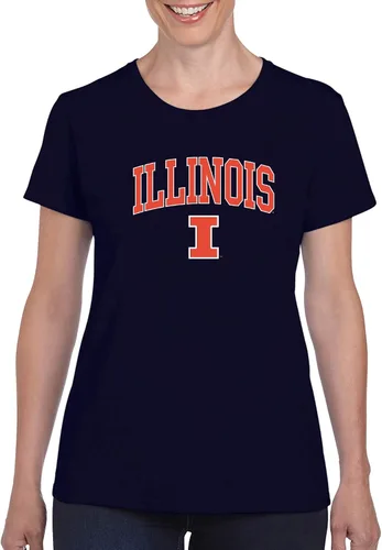 Miniatura 4 de NCAA Arch Logo, color del equipo, camiseta para mujer, universidad, universidad