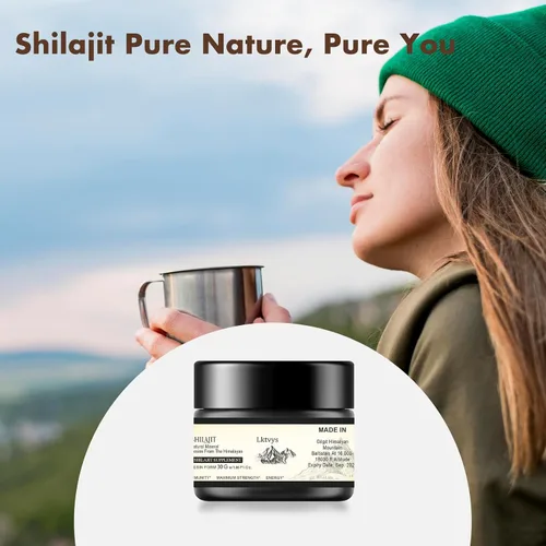 Miniatura 7 de Shilajit Orgánico, 1.06 oz de resina Shilajit, fuente del Himalaya, rica en ácido fúlvico, 100% puro y natural para apoyo inmunológico y aumento