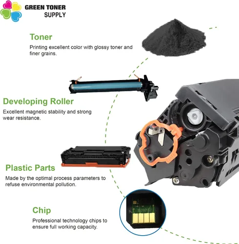 Miniatura 4 de Juego de 1 cartucho de tinta GTS compatible con HP 950 950XL HP950 950BK negro para HP Officejet Pro 251dw 276dw 8100 8600 8610 8620 8630 8640 8650