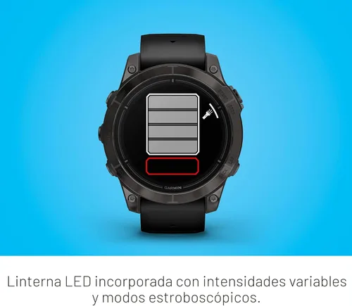 Miniatura 5 de Garmin epix Pro (Gen 2) Edición Zafiro, 47mm, Reloj inteligente de alto rendimiento, Tecnología de entrenamiento avanzada, Linterna incorporada