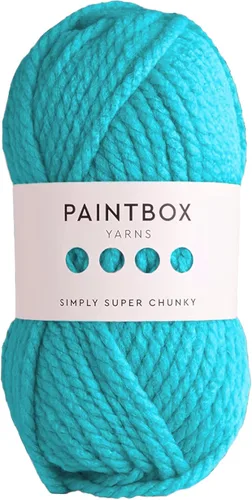 Miniatura 17 de Paintbox Yarns Simply Super Chunky Yarn - Hilo grueso de 3.53 onzas, 66 yardas, lana blanca para ganchillo o tejer, suave, acogedor para mantas