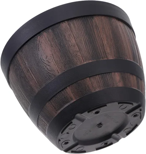 Maceta engrosada retro creativa para plantas de loto, contenedor de plástico para decoración de escritorio de oficina en casa, maceta vintage para