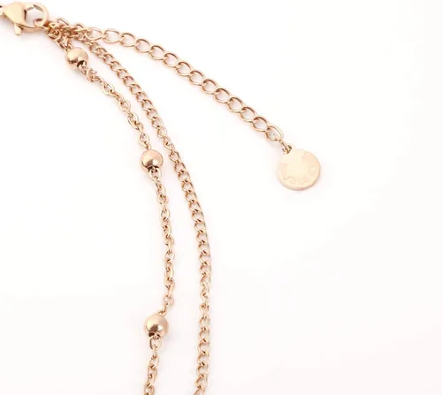 Miniatura 6 de Collar con dije de estrella y luna, gargantilla con cadena escalonada para mujeres