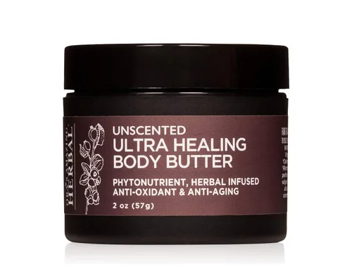Ora's Amazing Herbal Crema corporal ultra curativa, crema reparadora de la piel para eccema y piel seca, mantequilla corporal sin fragancia,