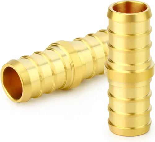 Miniatura 12 de GASHER 10 piezas sin plomo latón 1 "acoplamiento Pex, accesorios Pex de 1 pulgada para tubería Pex