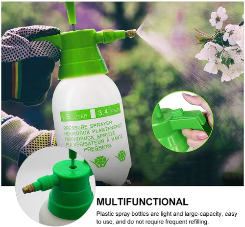 Miniatura 4 de VANZACK Pulverizador neumático para rociador de agua de manchas, botella rociadora de mano, rociador de jardín, botella de rociador de césped