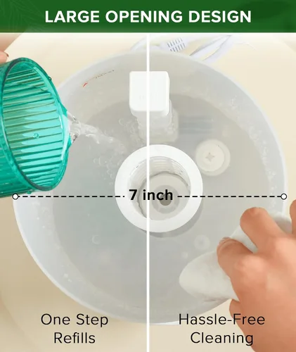 Miniatura 3 de Humidificadores de plantas sin fugas de 3L para invernadero de tienda de cultivo y sala de cultivo, llenado superior, apagado automático