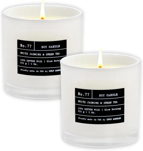Miniatura 38 de Lulu Candles Sexy Man Vela perfumada de lujo en tarro de soja Vertida a mano en los Estados Unidos Altamente perfumada y duradera