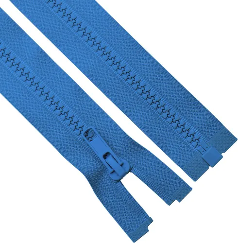 Miniatura 10 de Sawoake - 2 cremalleras separadoras #5 de 6 pulgadas para coser abrigos, chaqueta con cremallera, cremalleras de plástico moldeado negro a granel