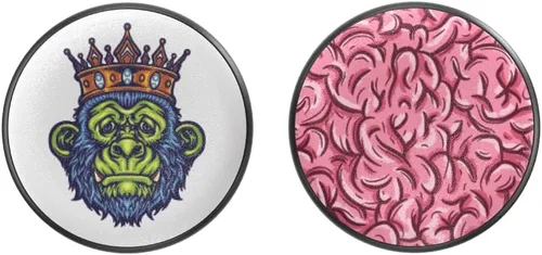 Miniatura 6 de PopSockets PopPuck - Juguete magnético para ansiedad e imán de truco, juguete para ansiedad - Monster Mash