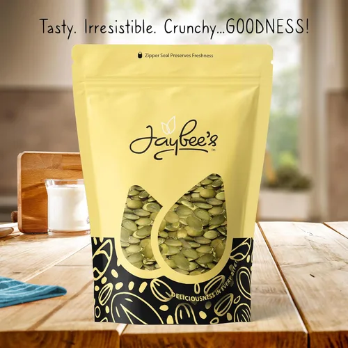 Miniatura 3 de Jaybee's Nuts - Semillas de calabaza crudas de 5 libras - Pepitas sin sal Bocadillo saludable con alto contenido de proteínas Kosher Keto