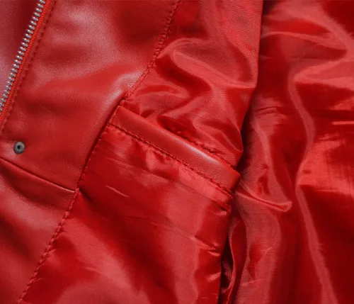 Miniatura 6 de Chaqueta Beat-It - Rojo - Piel sintética