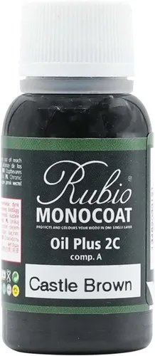 Miniatura 71 de Rubio Monocoat Muestra de Acabado de Aceite para Madera - Puro Aceite Plus Parte A Aceite de Linaza de Secado Rápido y Ecológico para Uso Pure