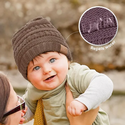 Miniatura 34 de KeaBabies 3-Pack Baby Beanies for Boys, Girls - Stretchy Knit Baby Hats, Cute Newborn