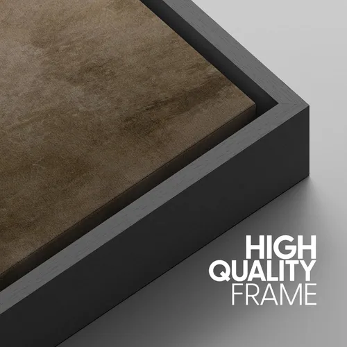 Miniatura 75 de SIGNWIN Lienzo enmarcado para pared, arte con pinceladas de flujo neutro en tonos beige abstractos, ilustraciones, arte moderno, decorativo