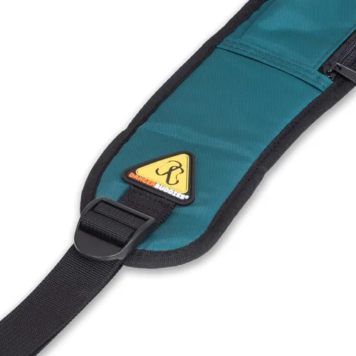 Miniatura 2 de S-Curve - Correa de hombro para cámara de cuerpo cruzado de acceso rápido para Nikon, Sony, Canon SLR, DSLR, sin espejo Verde azulado caribeño