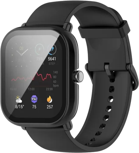 Miniatura 4 de TenCloud Protector de pantalla compatible con Amazfit Bip U Pro, fundas de accesorios para relojes inteligentes, resistentes a los arañazos