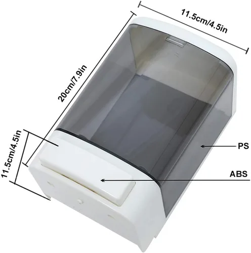 Miniatura 3 de Evhome - Dispensador manual de jabón para cocina y baño, con montaje en pared, dispensador de jabón comercial para contenedores líquidos, champú