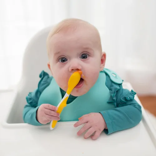 Miniatura 11 de Dr. Brown's cucharas para niños pequeños con punta suave, paquete de 6, multicolor