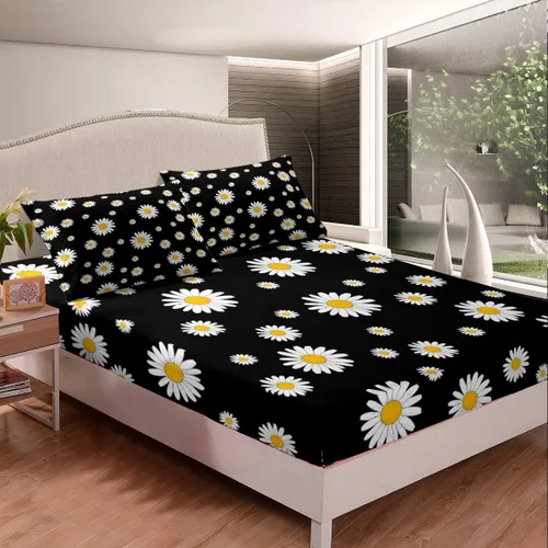 Miniatura 21 de Ropa de cama de 2 piezas, estilo rústico de granja, juego de ropa de cama para adolescentes y adultos, sábanas bajeras, ropa de cama ajustable