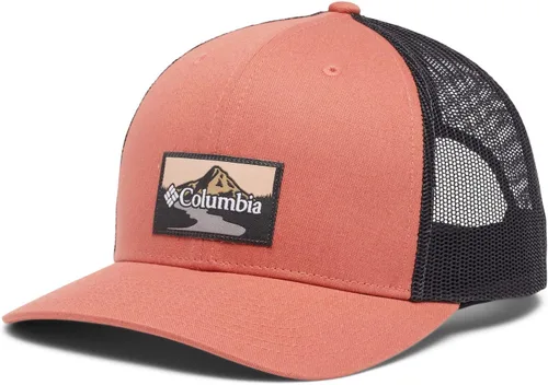 Miniatura 330 de Columbia - Gorra de malla con bandera con árboles unisex para adultos, corona alta